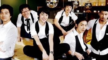 Cast drama Korea Coffee Prince.