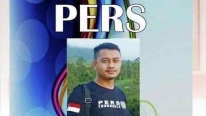 Demas Laira, wartawan yang tewas dengan luka tusukan di tubuhnya.