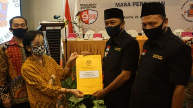 Bagyo Wahyono-FX Suparjo lolos verifikasi faktual Pilkada Solo.