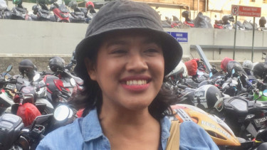 Siti Fauziah, pemeran Bu Tejo di film Tilik.