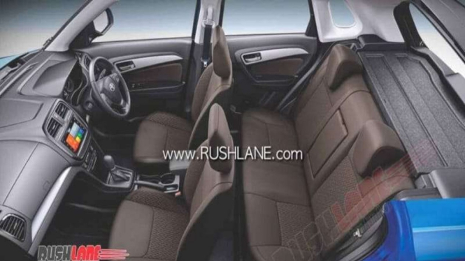 Interior mobil baru Toyota Urban Cruiser