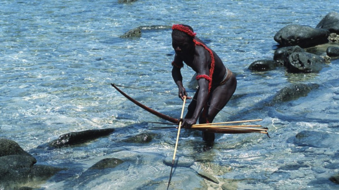 Suku Sentinel Utara memusuhi orang luar, dan orang asing tidak diizinkan berada di pulau mereka.-Getty Images
