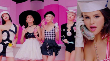 Blackpink dan Selena Gomez.