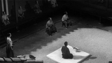 Ilustrasi ritual harakiri