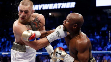 Pertarungan Mayweather vs Conor McGregor 2017 silam