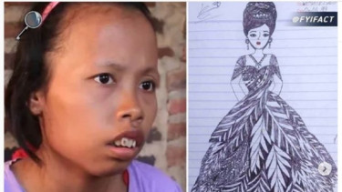 Windi Setyoningsih dan desainnya
