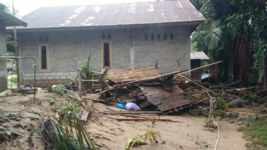 Longsor di Luwu Utara