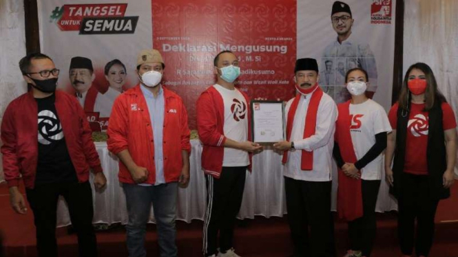 PSI beri dukungan untuk Muhammad-Rahayu Saraswati di Pilkada Tangsel