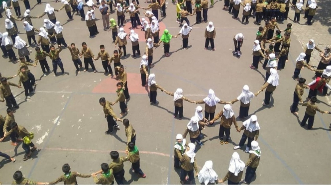 hari tanpa bayangan, sumber: instagram.com/sdmuhammadiyah7bdg