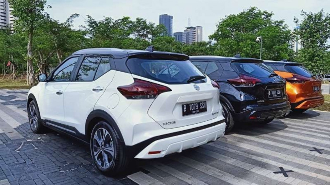 Tampilan belakang All New Nissan Kicks e-Power