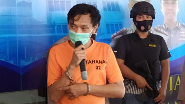 Eks drummer band BIP, Jaka Hidayat (kiri) terseret kasus narkoba
