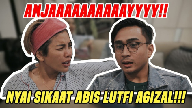 Nikita Mirzani undang Lutfi Agizal kolab di konten Youtube-nya