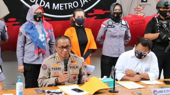 Polisi rilis kasus Narkoba Reza Artamevia