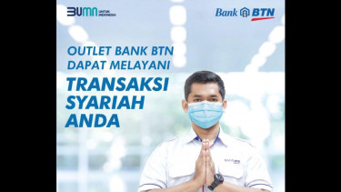 Kantor Layanan Syariah bank BTN.