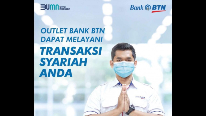 Kantor Layanan Syariah bank BTN.