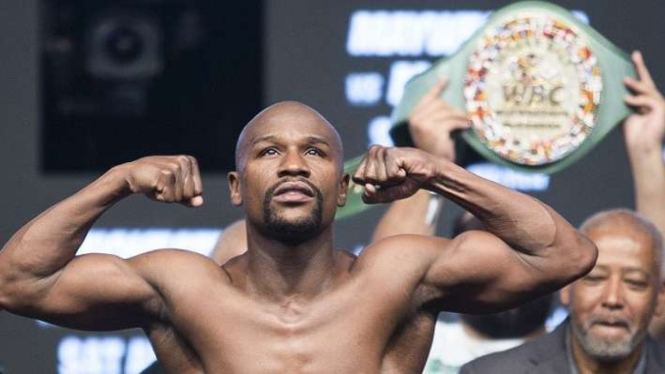 Mantan juara dunia tinju, Floyd Mayweather