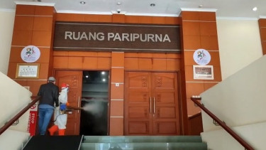 Gedung DPRD Depok disterilkan akibat temuan COVID-19