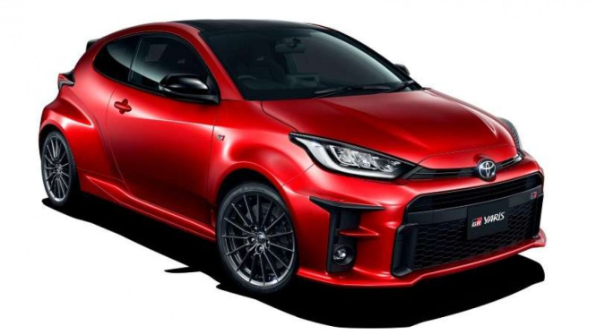 Tampilan sporty mobil Toyota Gazoo Racing Yaris