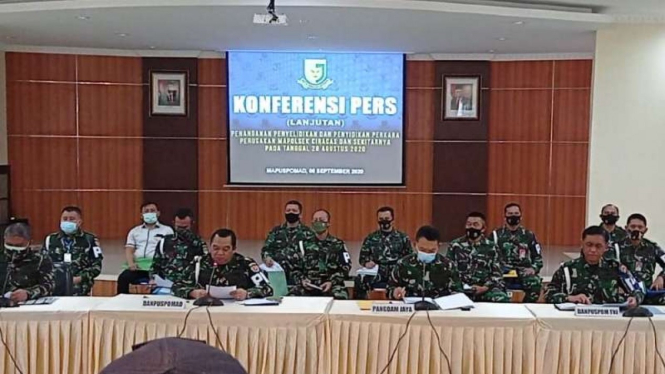 Konpers oleh Danpuspomad soal penyerangan Polsek Ciracas