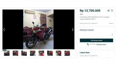 Honda CBR 250 bekas