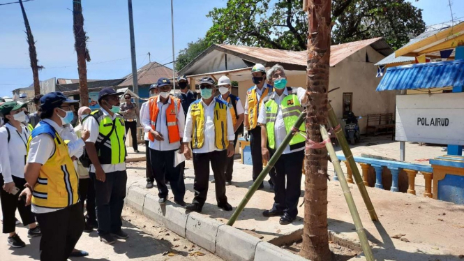 Menteri PUPR Basuki Hadimuljono di Labuan Bajo.