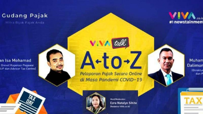 VIVA Talk A to Z Pelaporan Pajak Online di Masa Pandemi COVID-19