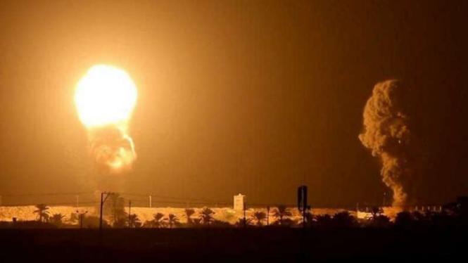 VIVA Militer: Rudal pejuang Islam Gaza bombardir Israel.