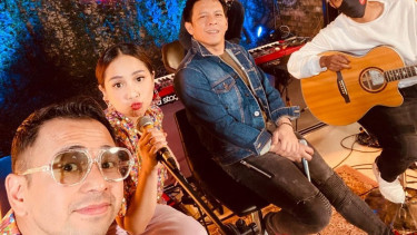Raffi Ahmad, Nagita Slavina dan Ariel NOAH