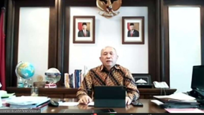 Menteri Koperasi dan UKM Teten Masduki.