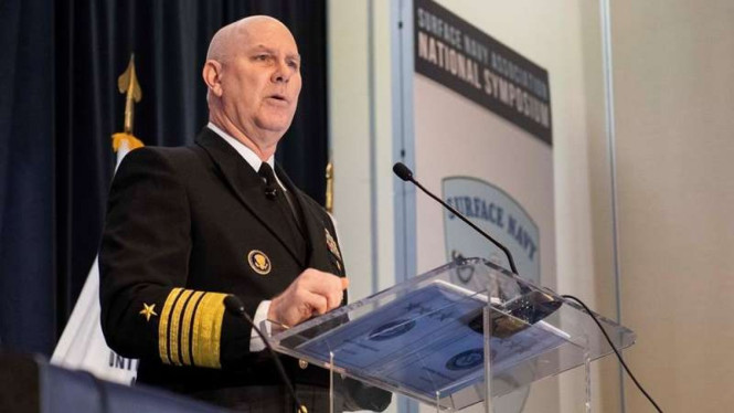 Panglima Armada Tempur Angkatan Bersenjata AS, Laksamana Christopher Grady