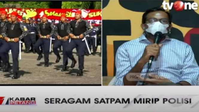 Haris Azhar dalam acara Kabar Petang tvOne