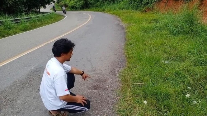  Lokasi terbunuhnya Demas Laira di Sulawesi Barat.