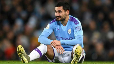 Gelandang Manchester City, Ilkay Guendogan
