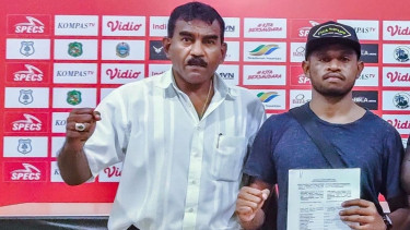 PSMS Medan perkenalkan Immanuel Wanggai