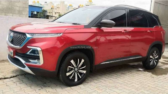 MG Hector dengan pilihan warna Dual-Tone