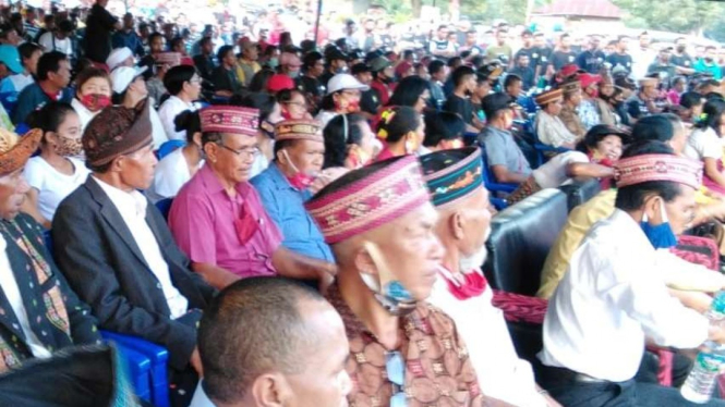Pendukung Pasangan Calon di Manggarai NTT