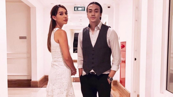 Raquel Katie dan Dimas Andrean