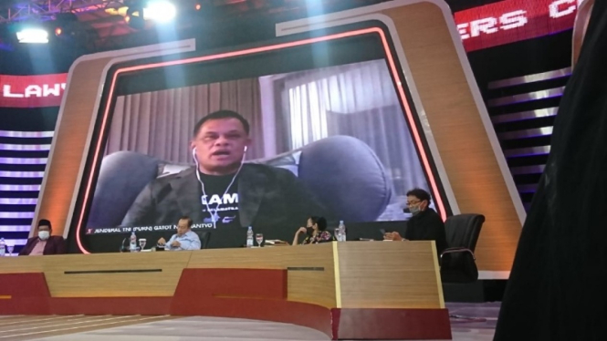 Jenderal TNI (Purn) Gatot Nurmantyo di ILC tvOne
