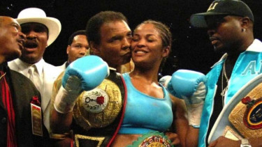 Legenda tinju dunia, Muhammad Ali dan anaknya Laila Ali