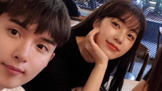 Ryeowook Super Junior dan Ari eks Tahiti.