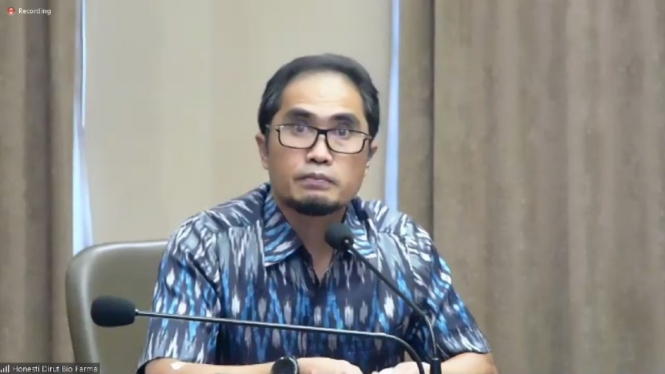 Direktur Utama Bio Farma, Honesti Basyir.