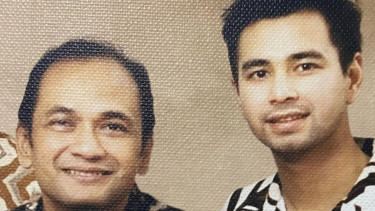 Raffi Ahmad dan almarhum pamannya
