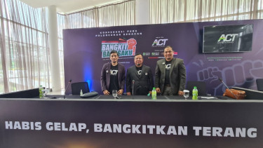 Acara peluncuran gerakan nasional “Bangkit Bangsaku”, Rabu (30/9).