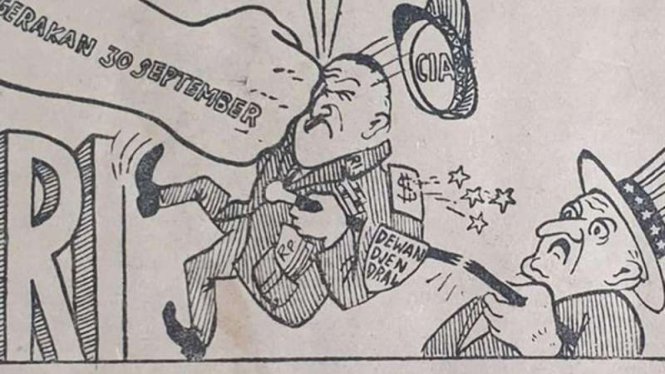 Karikatur Harian Rakjat