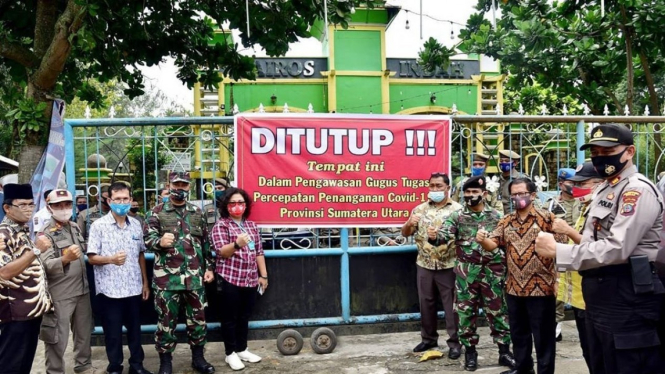 Satgas Pengendalian COVID-19 Tutup Hairos Waterpark di Sumut