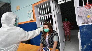 Penjaga Lapas Perempuan Kelas IIA Pekanbaru (antara)