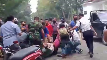 Viral Mapala Unimed Ricuh dengan Aparat Keamanan