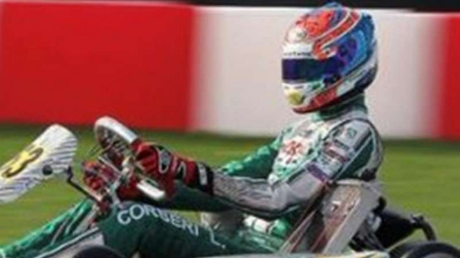 Pembalap Karting, Luca Corberi