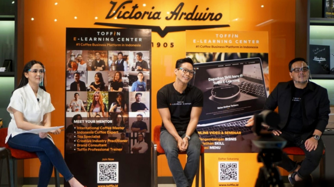 Virtual launching Toffin E-Learning Center