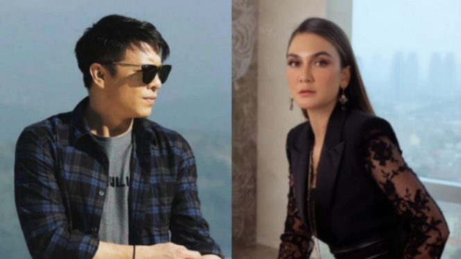 Ariel NOAH dan Luna Maya.